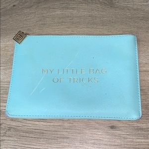 Baby Blue Cosmetic Pouch
